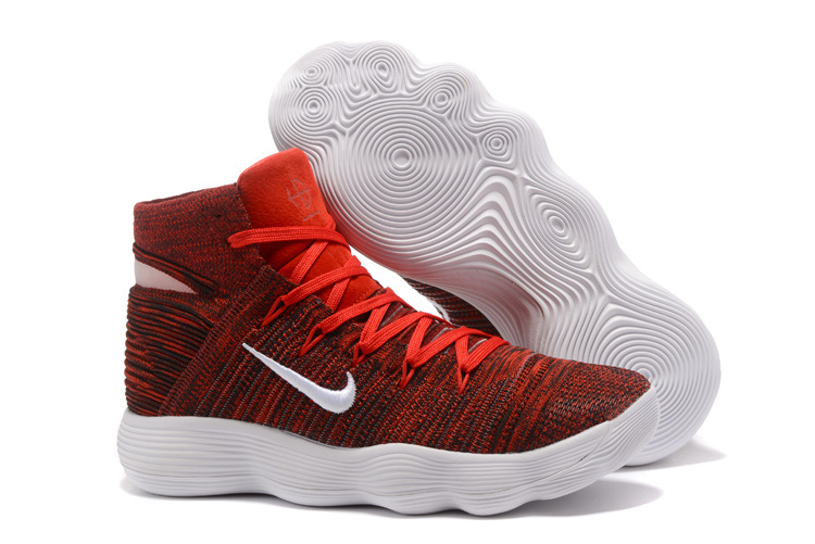 New Nike Hyperdunk 2017 Hot Red White Shoes