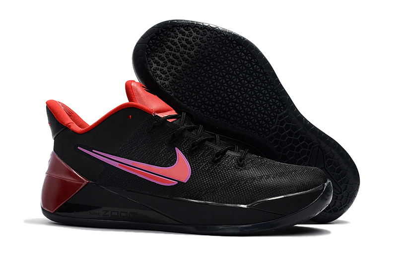 New Nike Kobe 12 Fantasy Hook Black Red Shoes