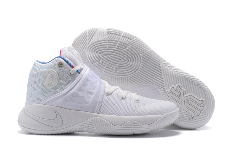 New Nike Kyrie 2 All White Shoes