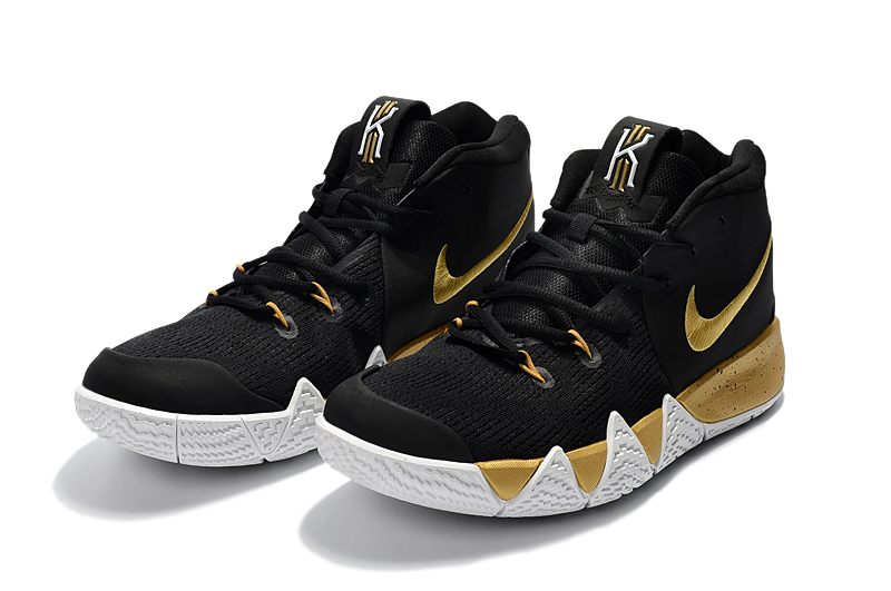 nike kyrie 4 black gold