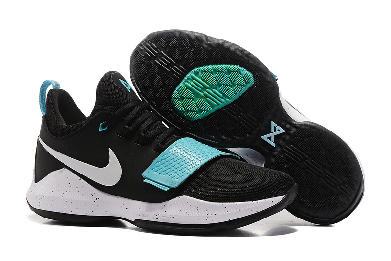 nike pg 1 black aqua