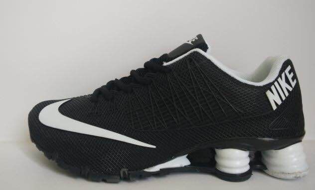 New Nike Shox Turbo Black White Shoes