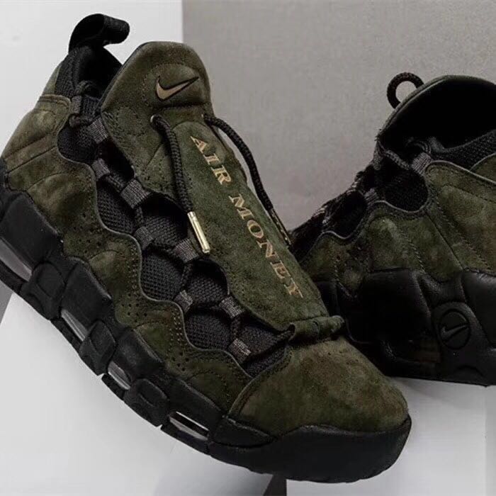 Nike Air Money USA D Army Green Shoes 