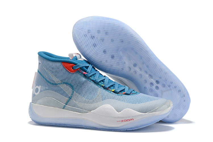 Nike KD 12 Baby Blue White Shoes 