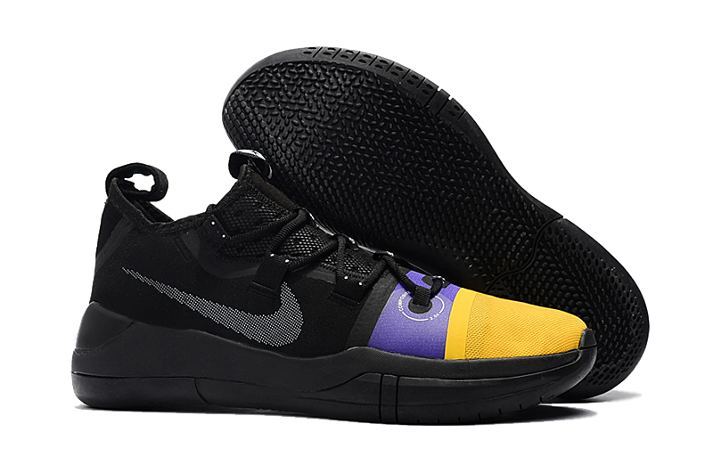 kobe purple and yellow shoes