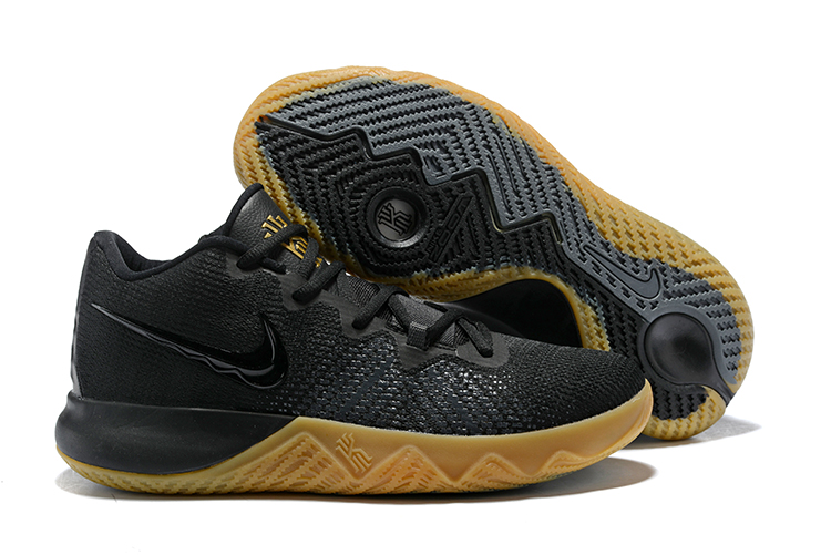 Nike Kyrie Flytrap Black Gum Sole Shoes 