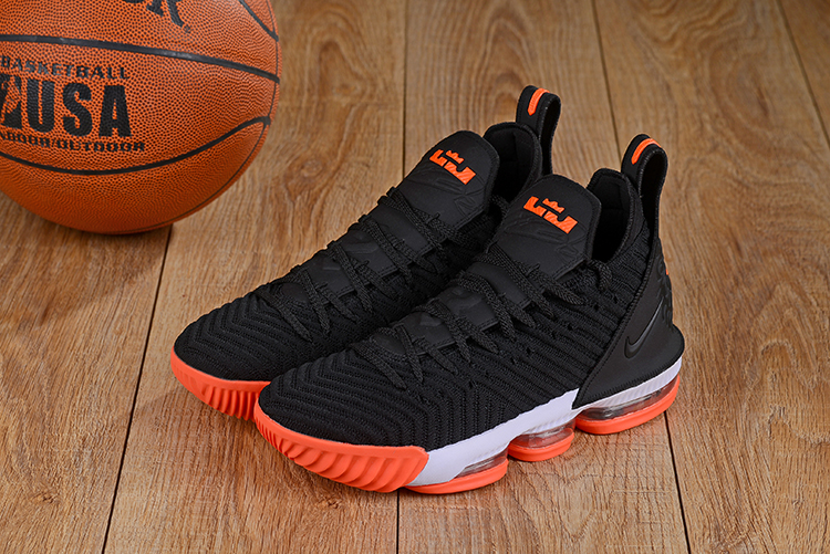 lebron black and orange