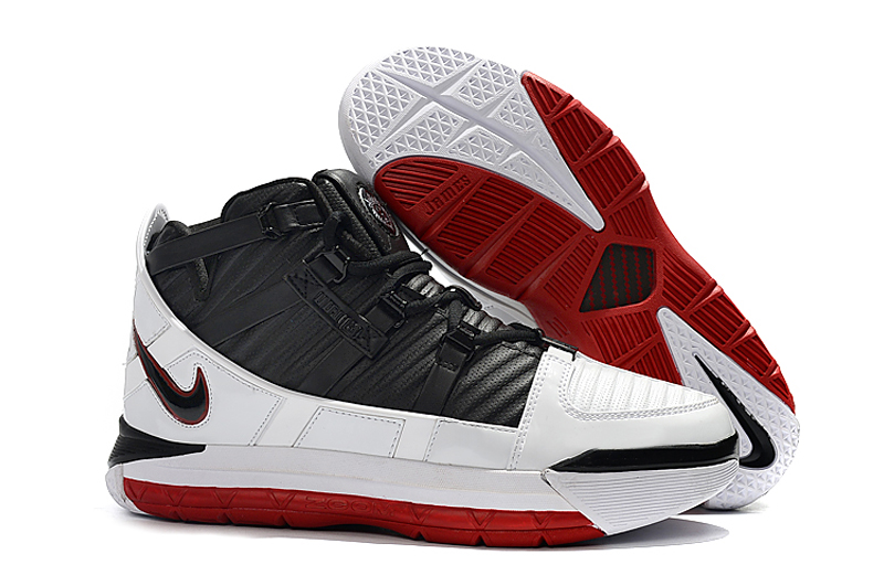nike zoom lebron 3 black red