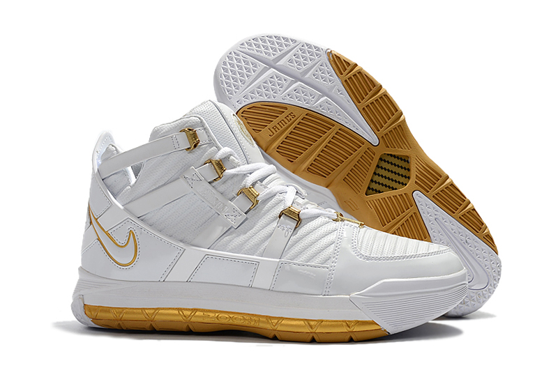 lebron 3 white gold