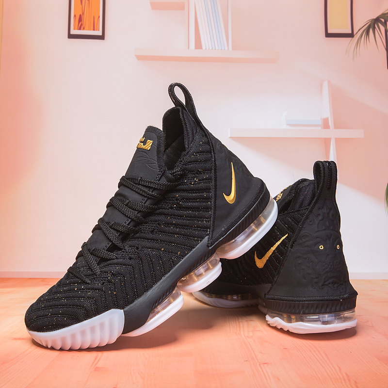 lebron black and yellow shoes