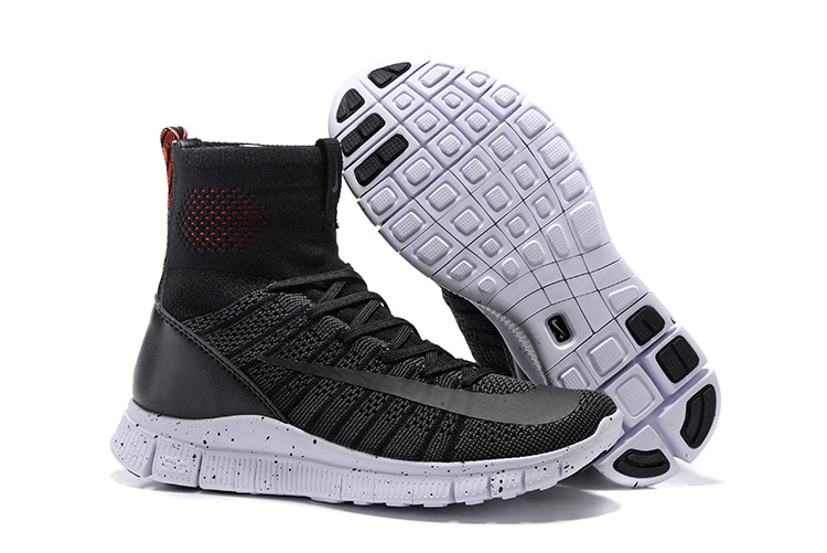 Nike 5.0 Free Mercurial Superfly Black White Shoes