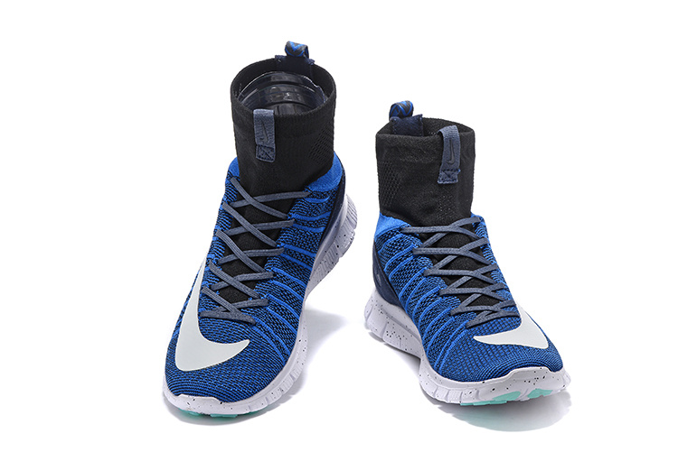Nike 5.0 Free Mercurial Superfly Blue Black White Shoes