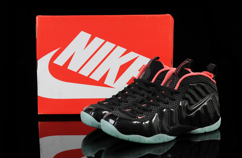 Nike Air Foamposite One All Black Shoes - Click Image to Close