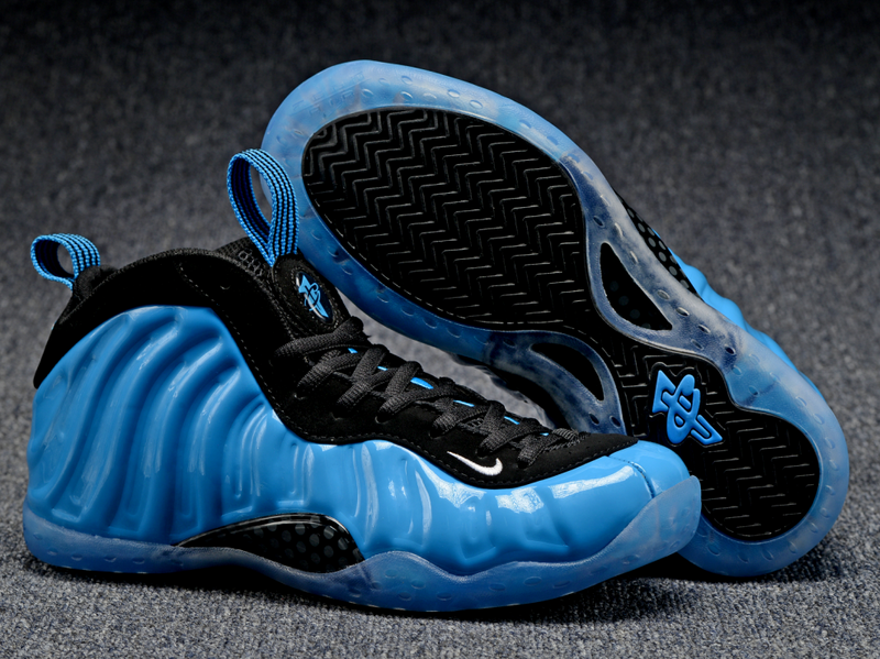 Nike Air Foamposite One Blue Black Shoes