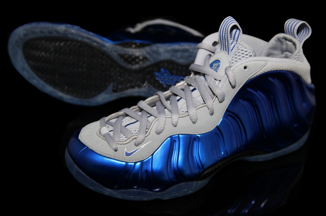 Classic Nike Air Foamposite One White Blue Shoes