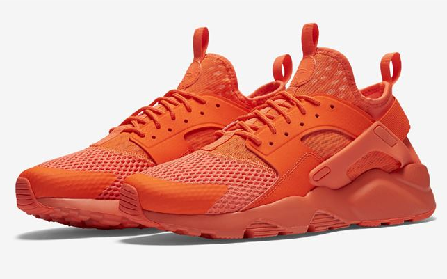 Women Nike Air Huarache Run Ultra All Orange Shoes