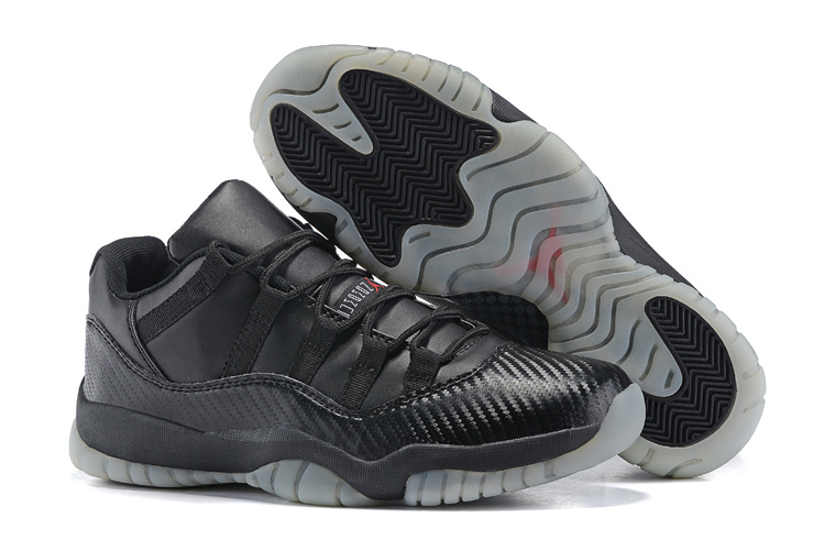 Nike Air Jordan 11 Retro Low Black Snake Custom Shoes