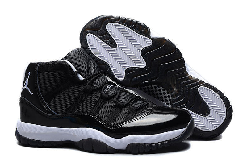 Nike Air Jordan 11 Retro Tuxedo Black White Shoes