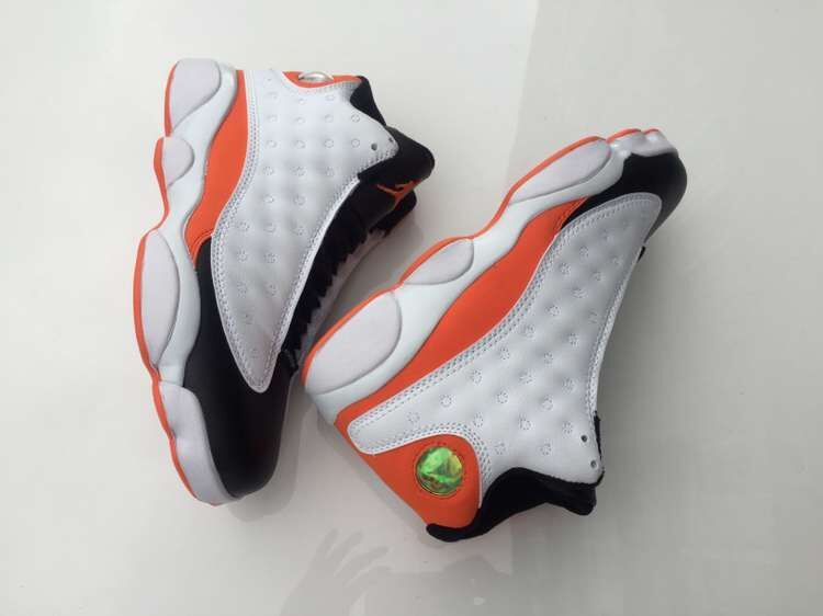 Nike Air Jordan 13 Broken Shattered Backboard Black Orange Shoes