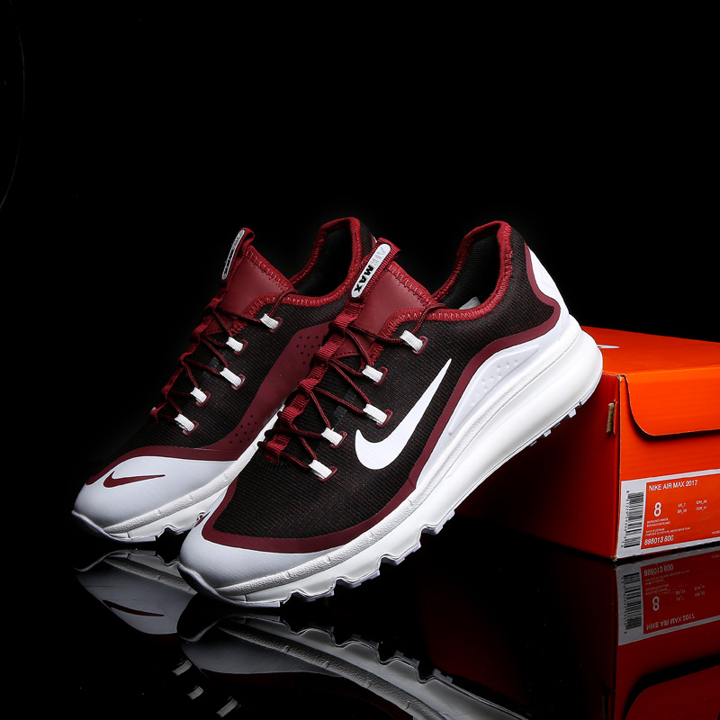 Nike Air Max 2017 II Wine Red White Shoes