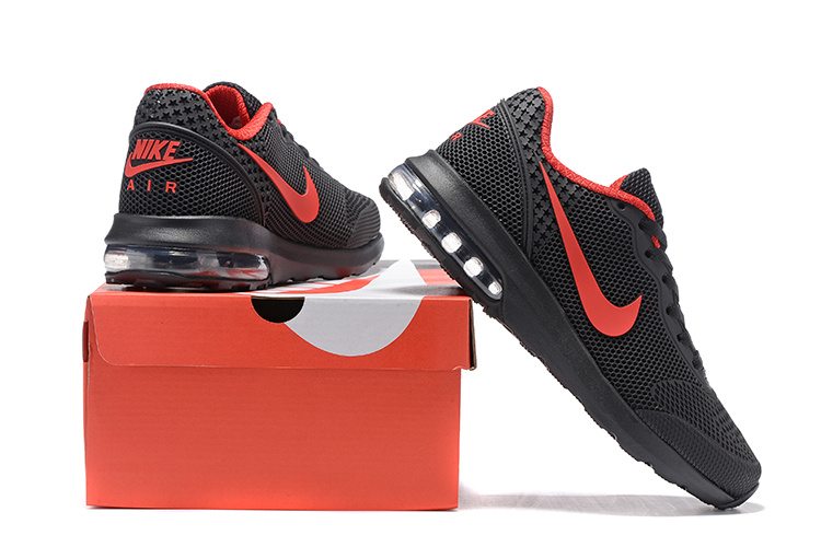 Nike Air Max 2018 Mesh Black Red Shoes