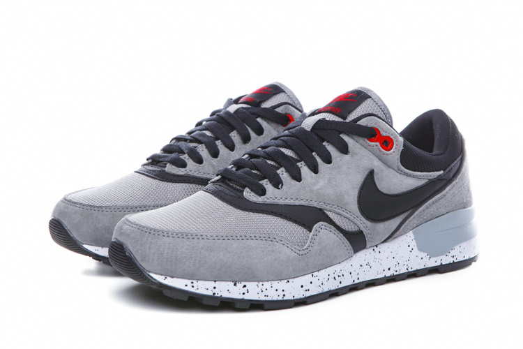 2016 Nike Air Max 87 Retro Grey Black Red - Click Image to Close