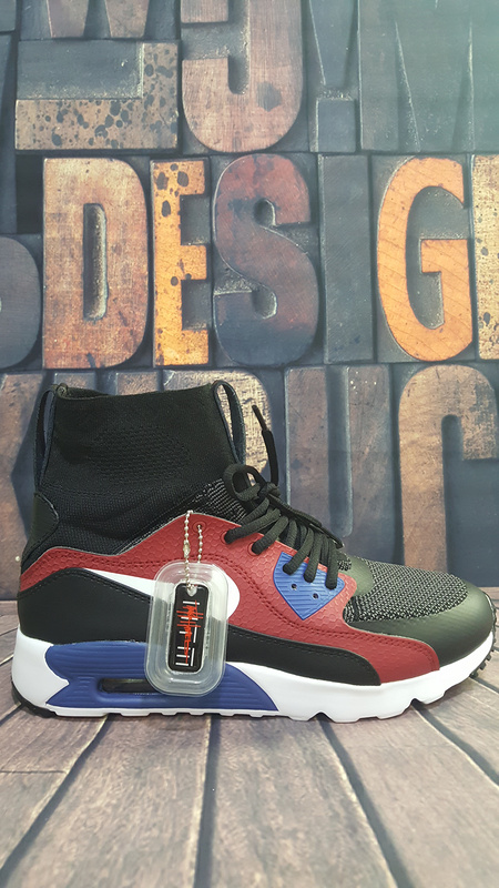 Nike Air Max 90 Ultra Superfly HTM Black Blue Red Shoes