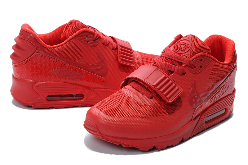 New Nike Air Max 90 Yeezy All Red