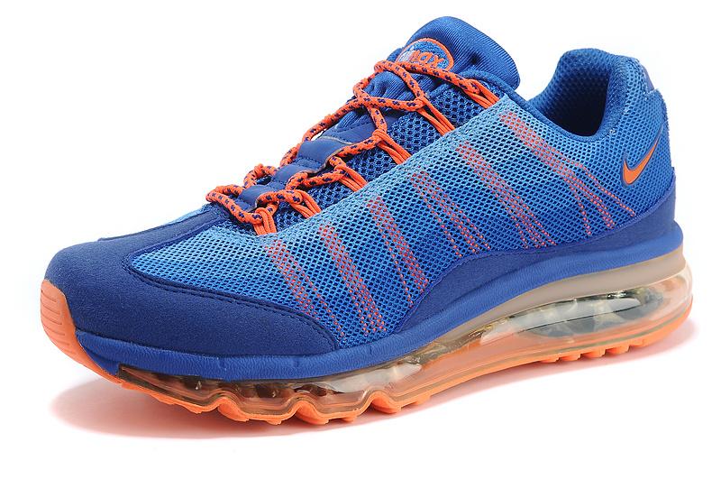 Nike Air Max 95 2013 Blue Orange Shoes