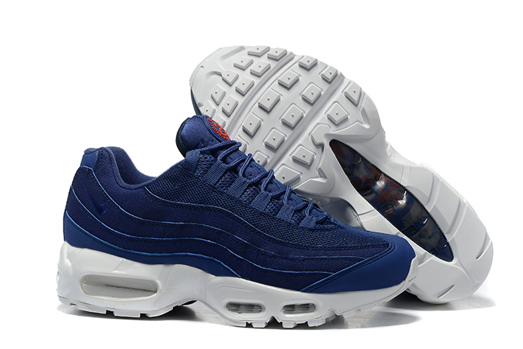 Nike Air Max 95 Deep Blue White Shoes