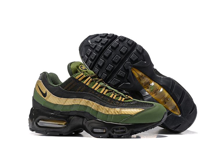 Nike Air Max 95 Green Black Yellow Shoes