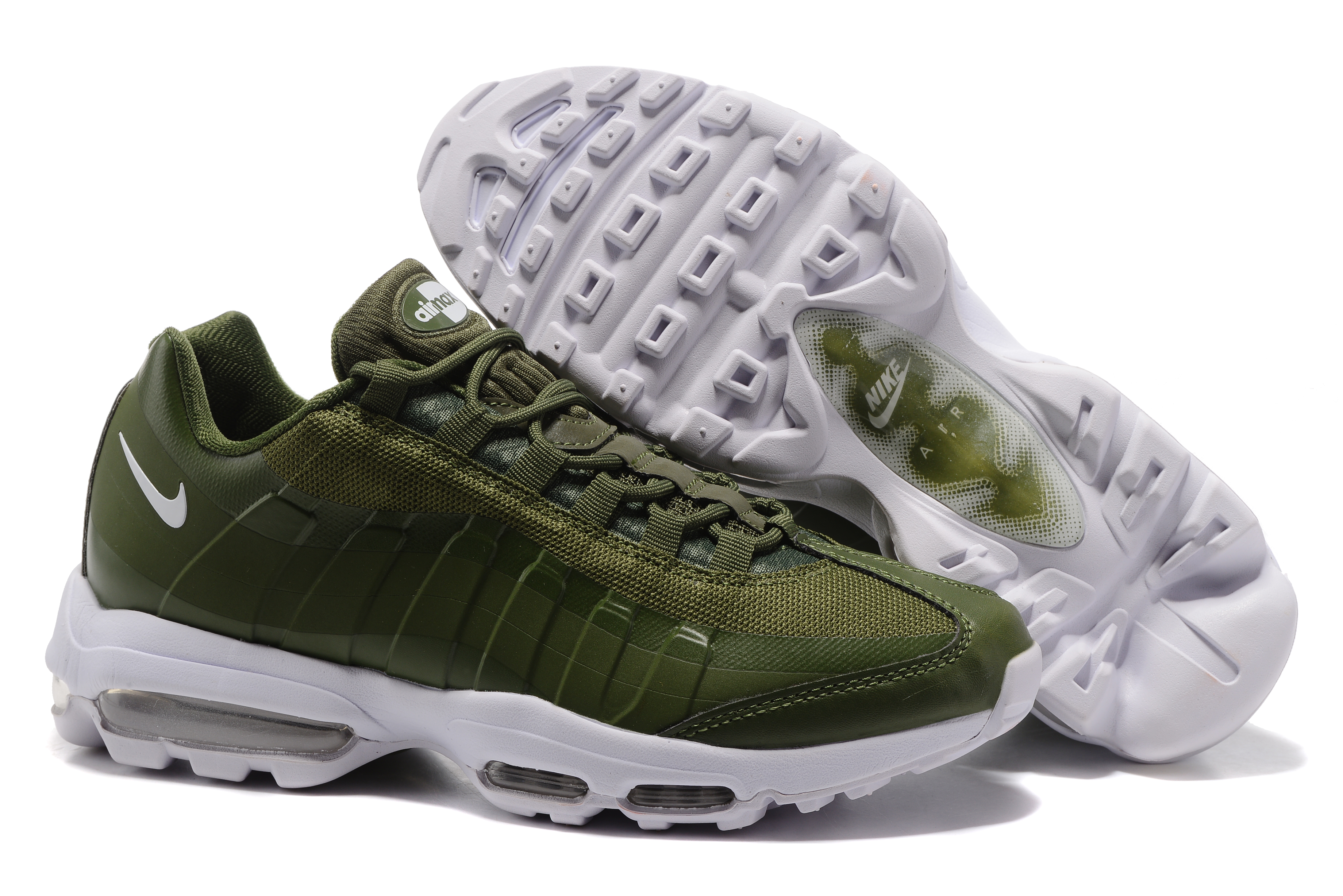 Nike Air Max 95 Green White Shoes