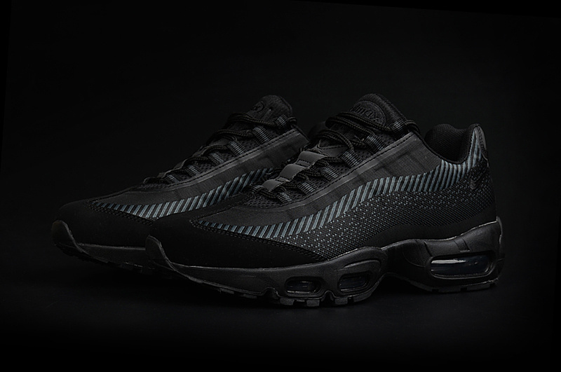 Nike Air Max 95 Jacquard All Black Shoes