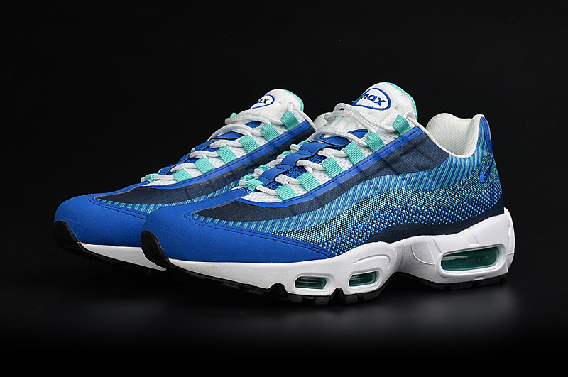 Nike Air Max 95 Jacquard Blue White Shoes