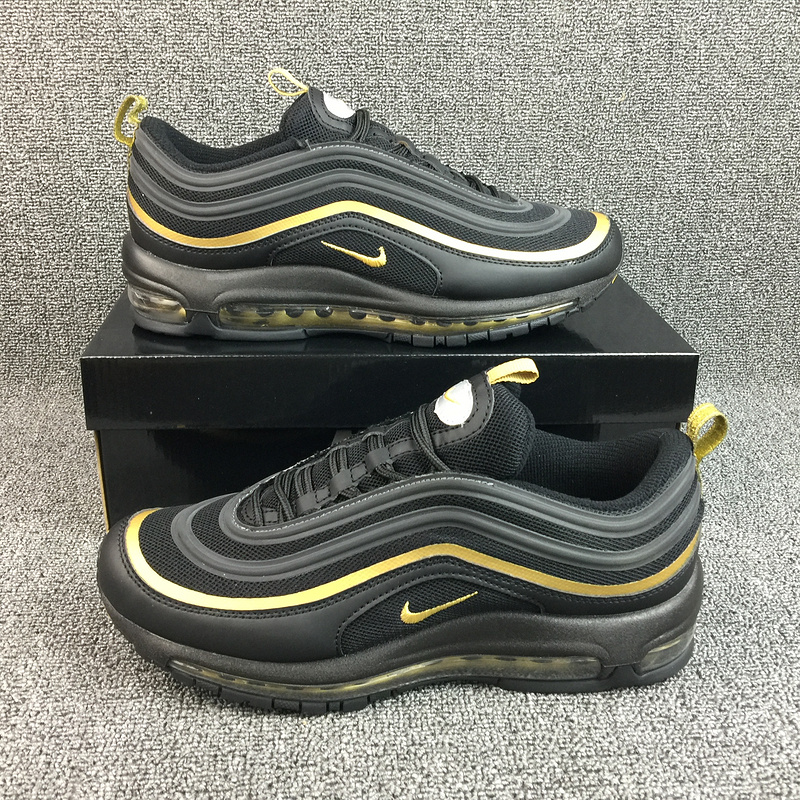 Nike Air Max 97 Anniversary Black Yellow Shoes