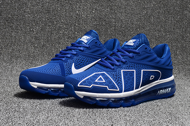 2017 Nike Air Max Flair Royal Blue White