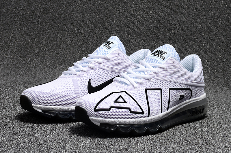 2017 Nike Air Max Flair White Black