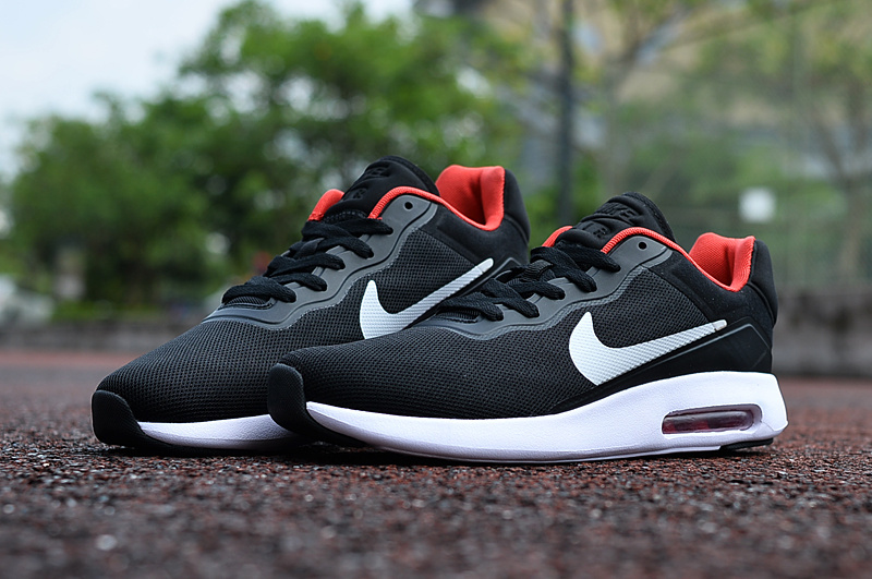 Nike Air Max Modern Black White Red Shoes