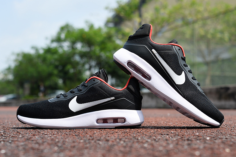 Nike Air Max Modern Black White Red Shoes