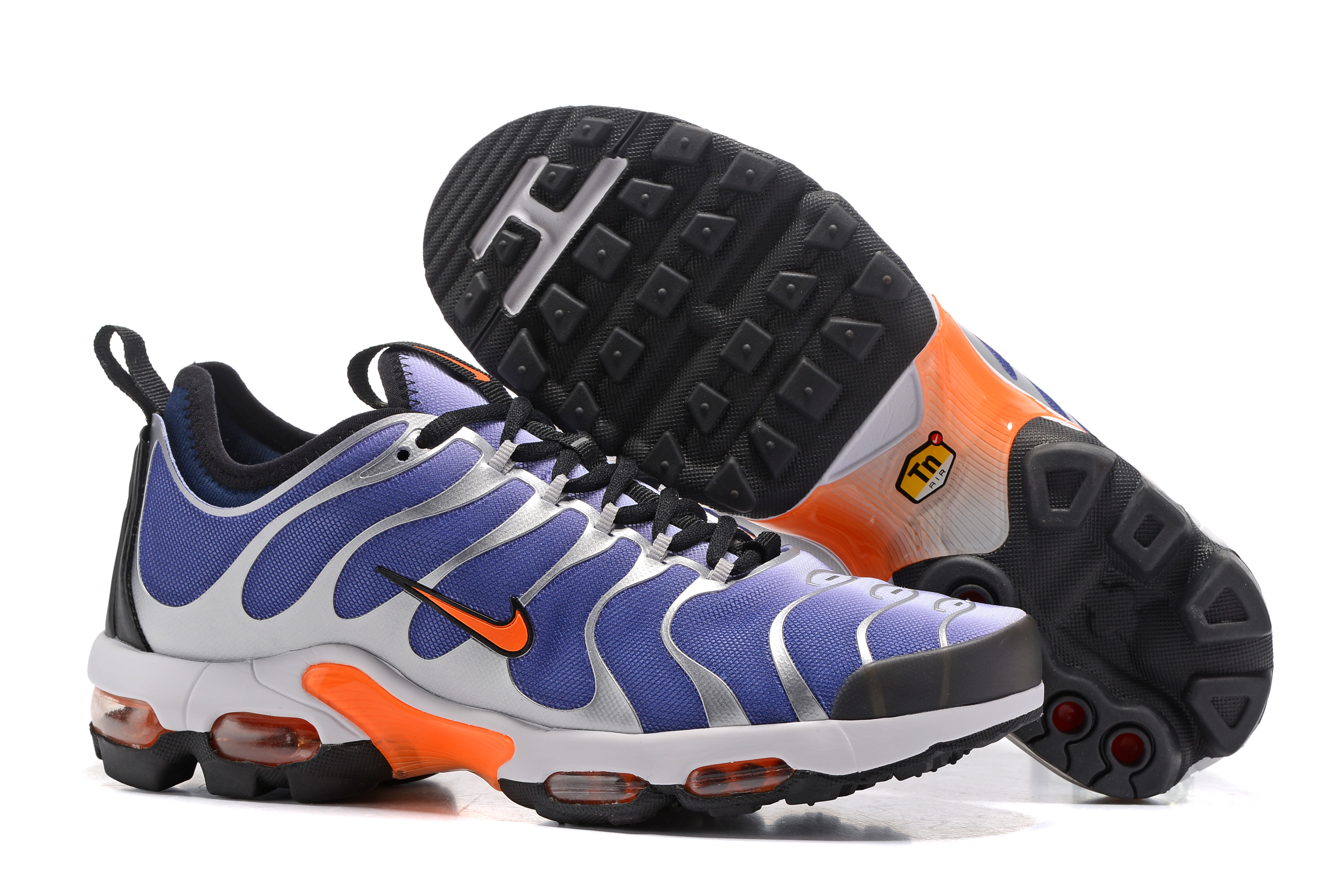 Nike Air Max Plus TN Blue Silver Orange Black Shoes