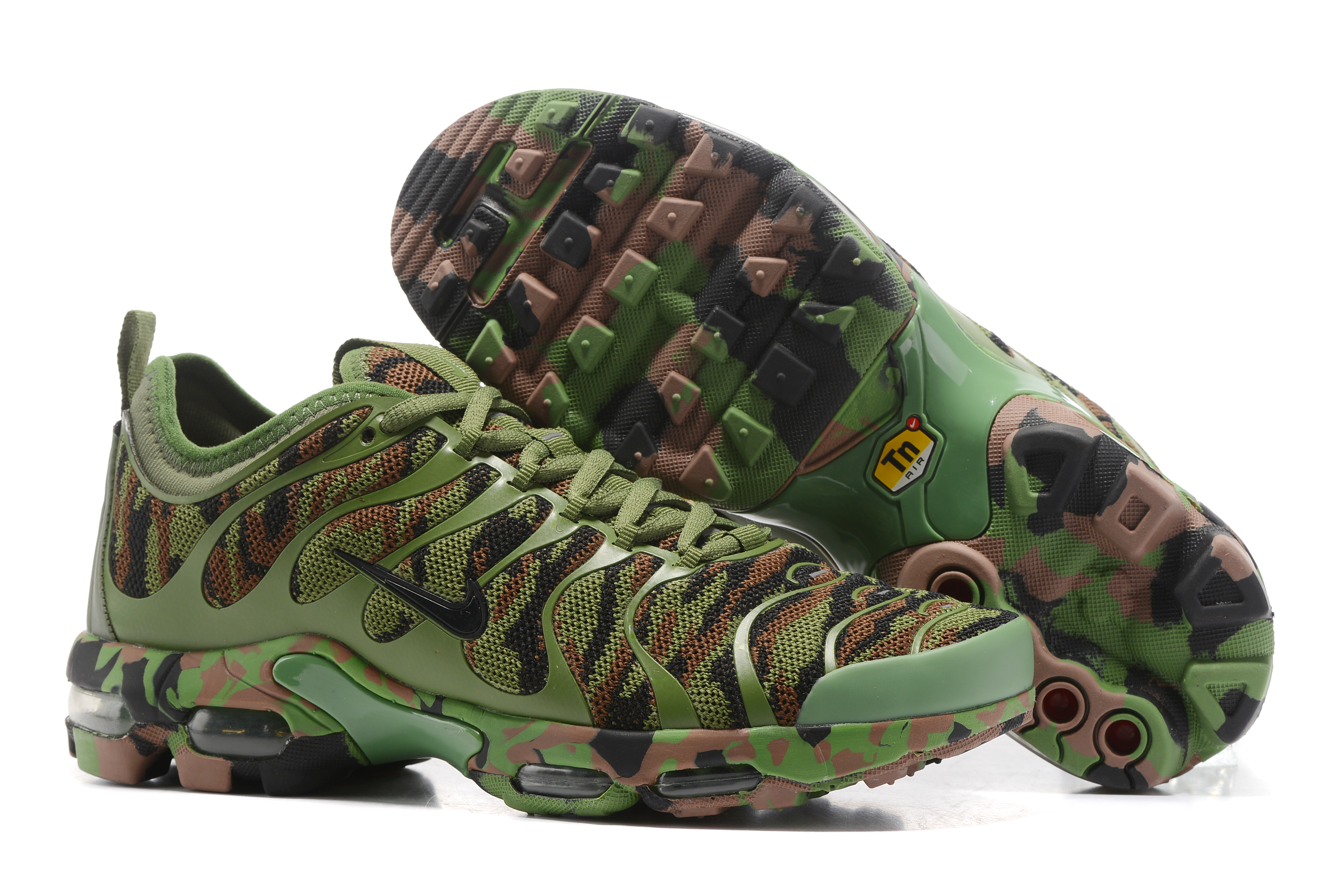 Nike Air Max Plus TN Camo Army Green Shoes