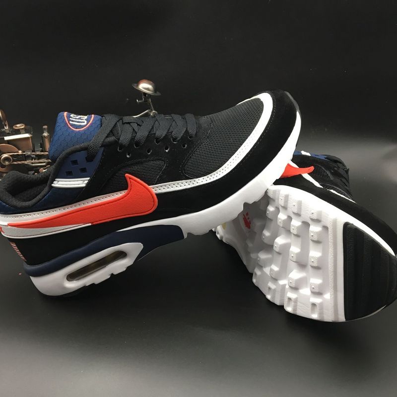 Nike Air Max Premium BW Black Deep Blue Red White Shoes