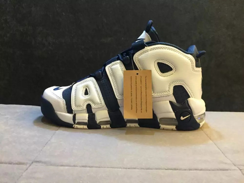 Nike Air More Uptempo OG Olympic White Black Shoes