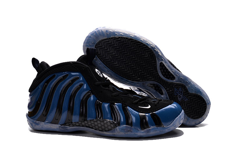 Nike Air Penny Hardaway Blue Black Shoes - Click Image to Close