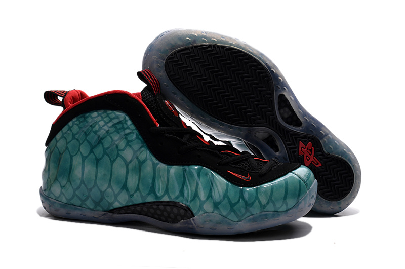 Nike Air Penny Hardaway Jade Blue Black Red Shoes
