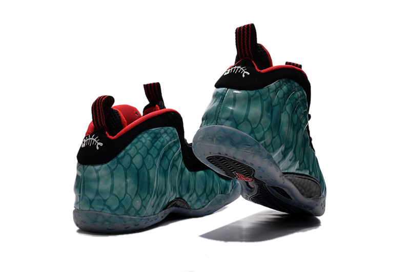 Nike Air Penny Hardaway Jade Blue Black Red Shoes