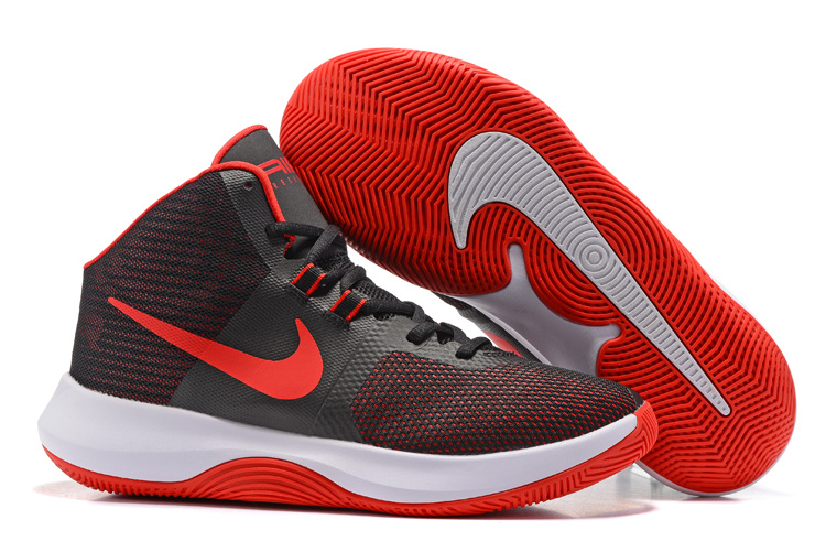 nike air precision red and black