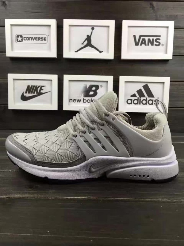 Nike Air Presto Flyknit Grey White Shoes