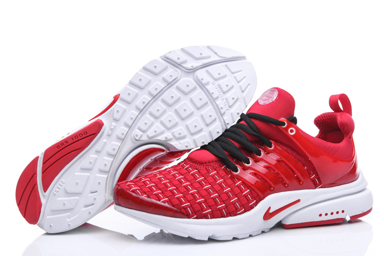 Nike Air Presto Knit Red White Shoes