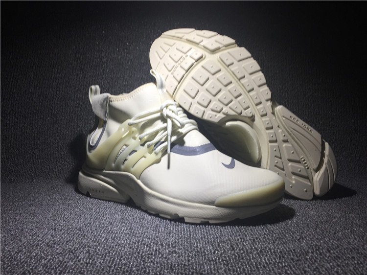 Nike Air Presto Mid Utility All White Shoes